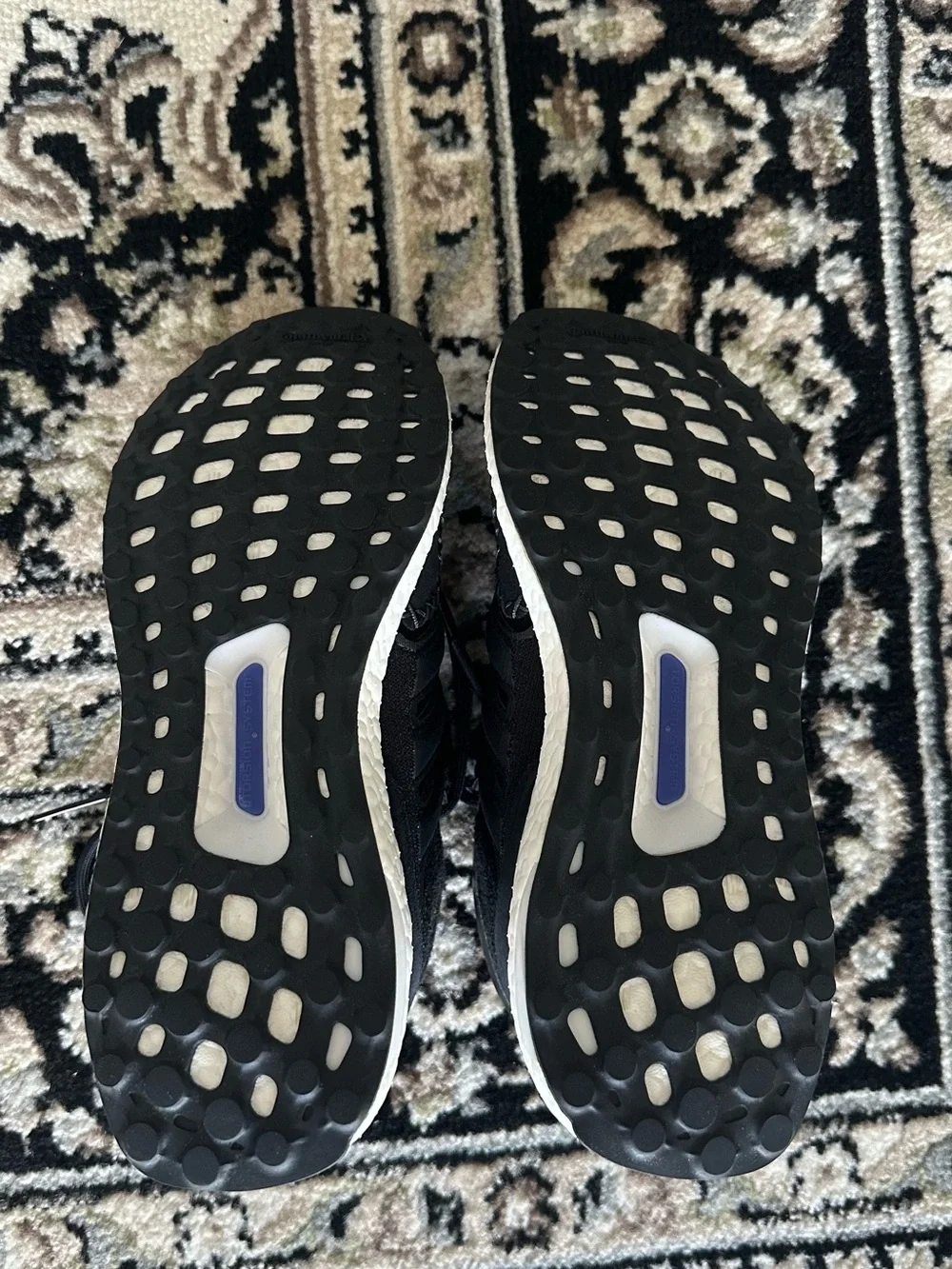 adidas Black and White Men's Running Shoes